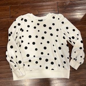 Polka Dot Sweatshirt
